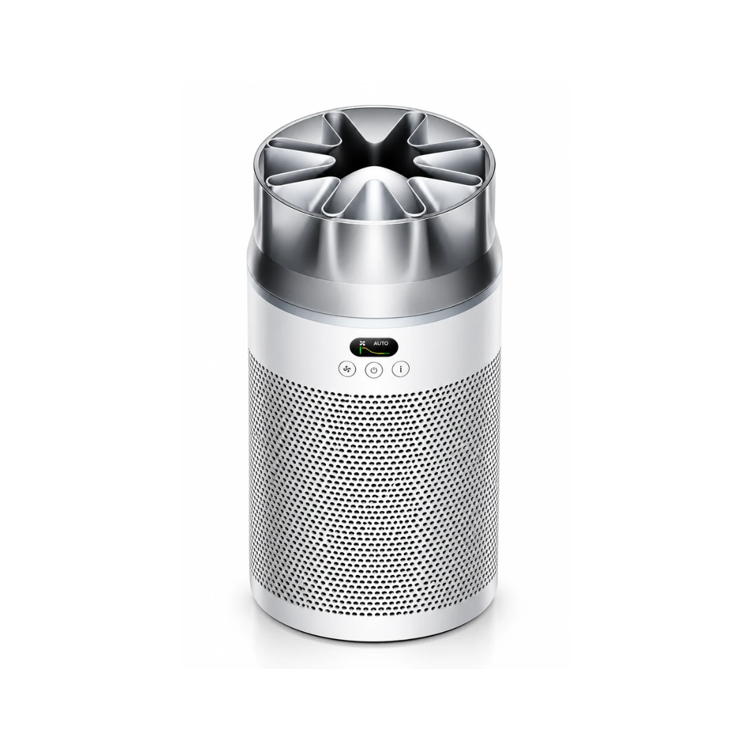 Dyson HushJet Purifier Compact HJ10 – Air Purifier White Silver