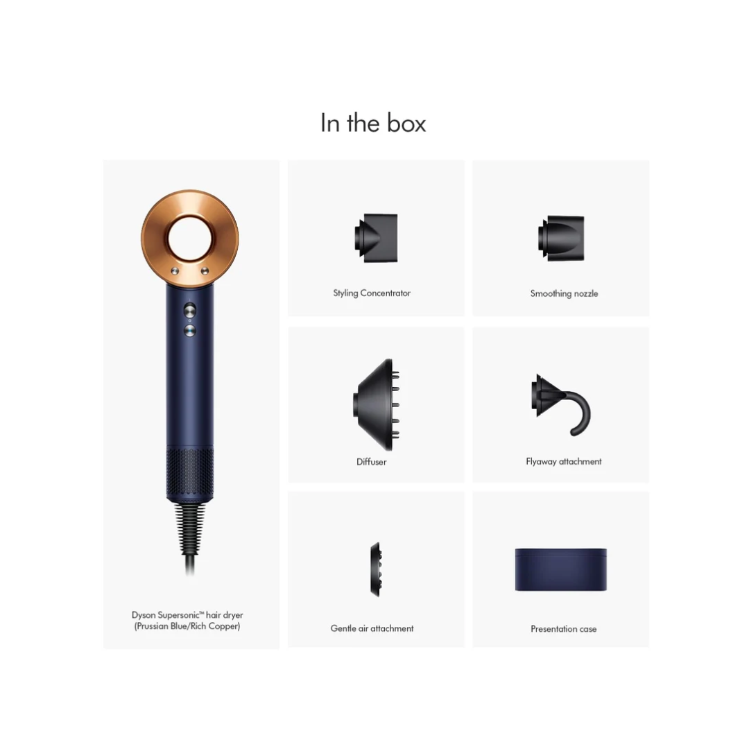 Dyson Supersonic™ Hair Dryer – Prussian Blue