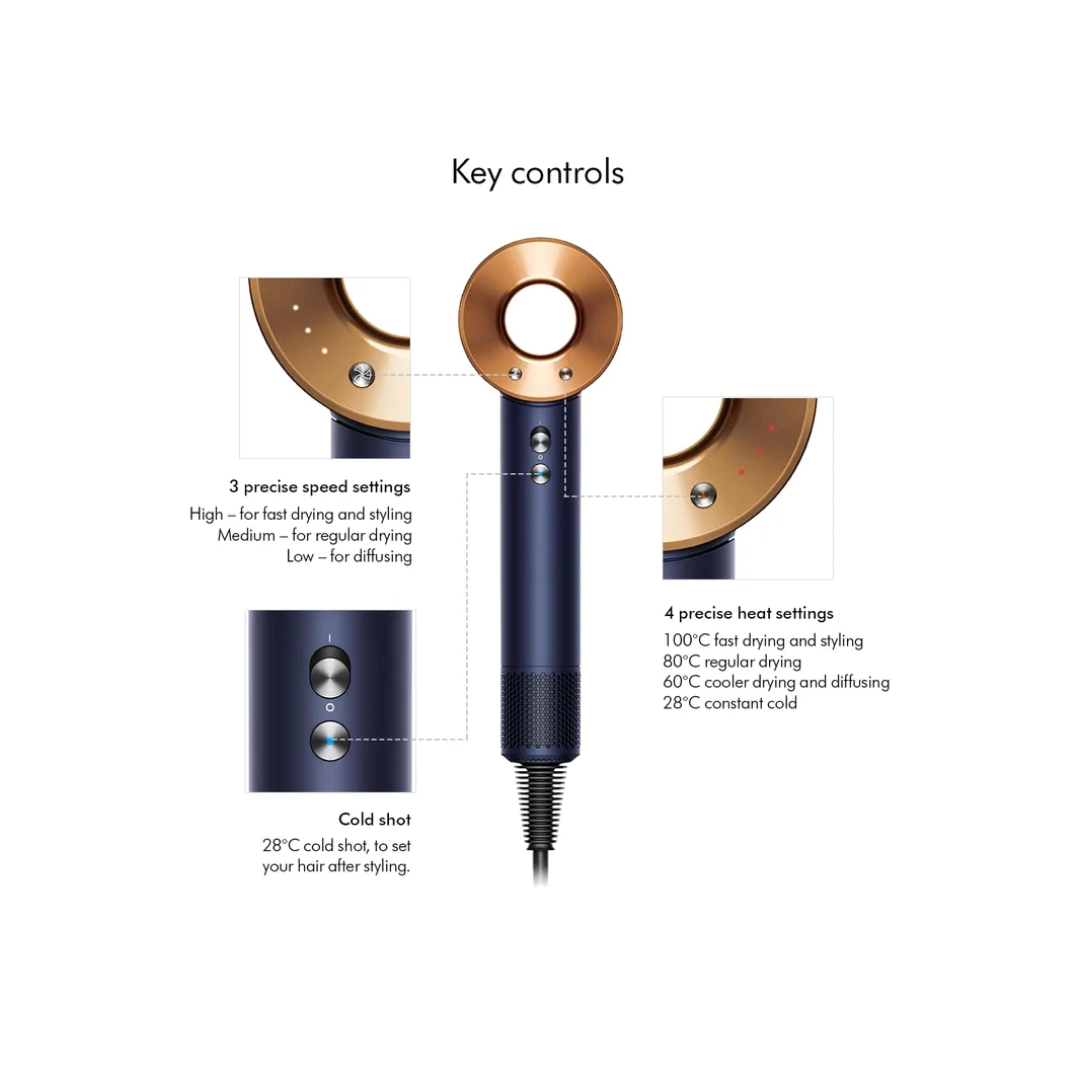 Dyson Supersonic™ Hair Dryer – Prussian Blue
