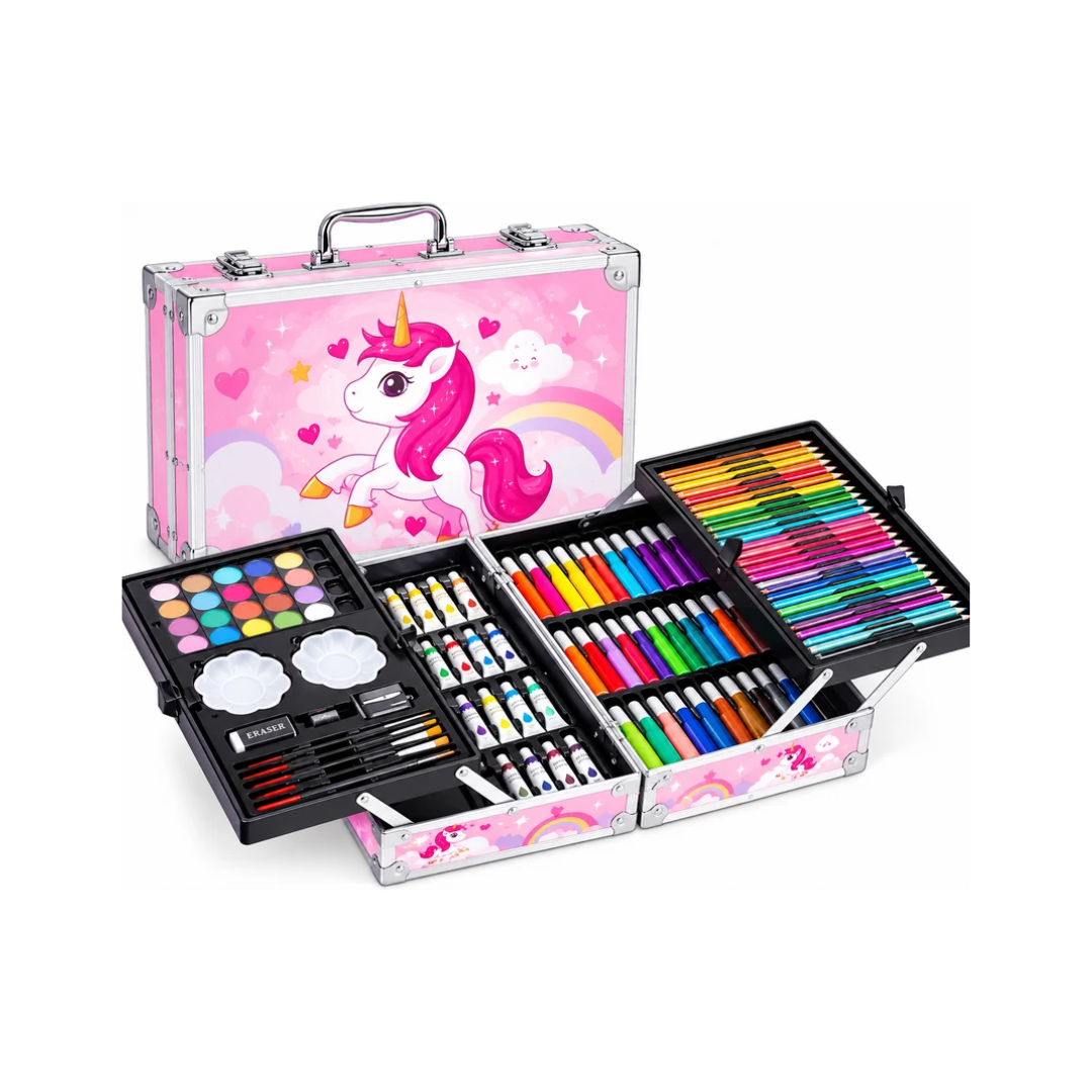 Unicorn Art & Craft Kit for Kids – Complete Drawing & Painting Set