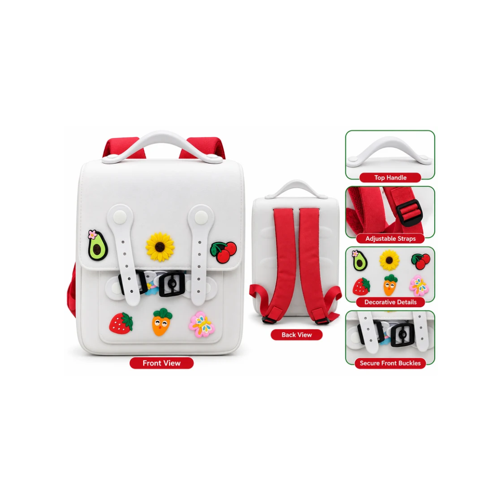 Cute Kids Carry Case Backpack | 3D Cartoon Design