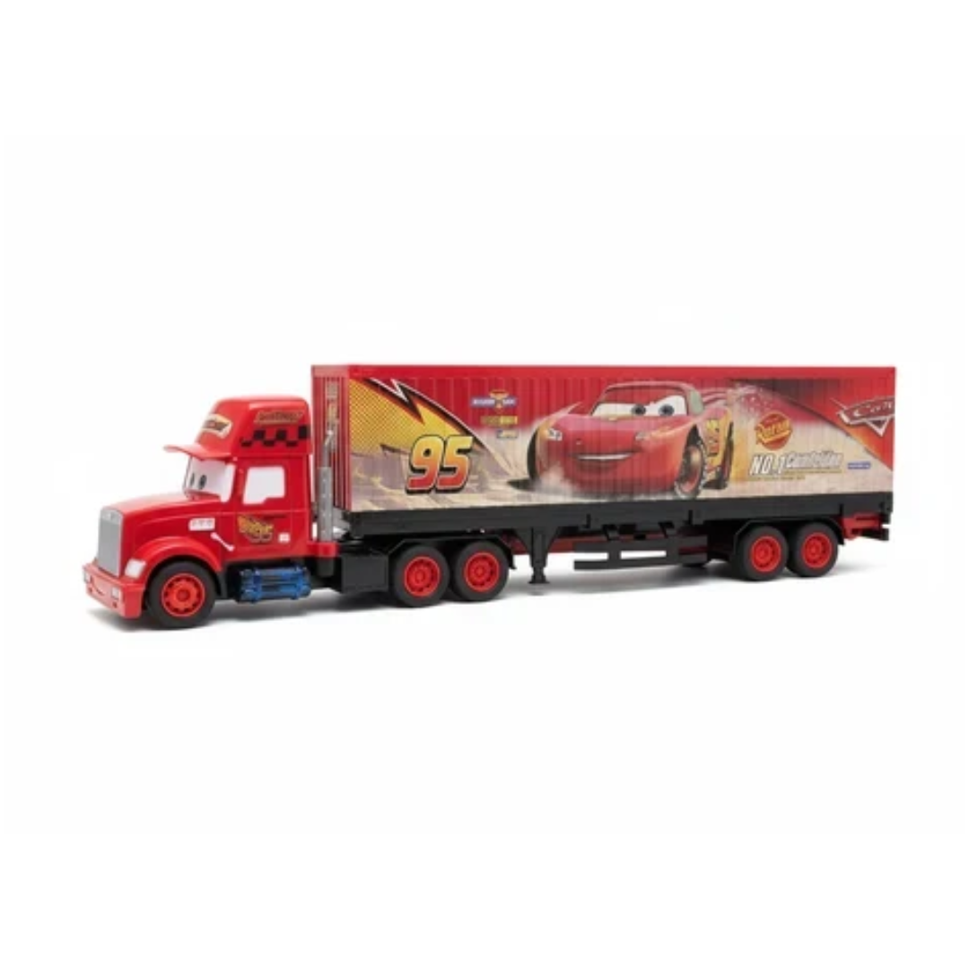 Remote Control Container Truck Toy with Lights & Sound