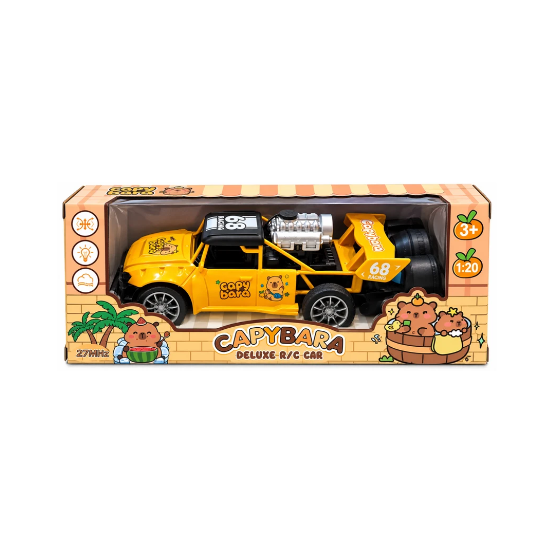 Capybara Deluxe Remote Car Car – 27MHz Remote Control Racing Car for Kids, 1:20 Scale