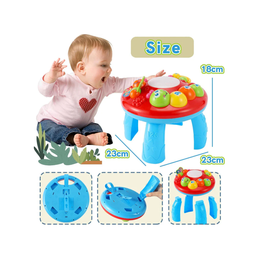Open Ended Caterpillar Learning Table