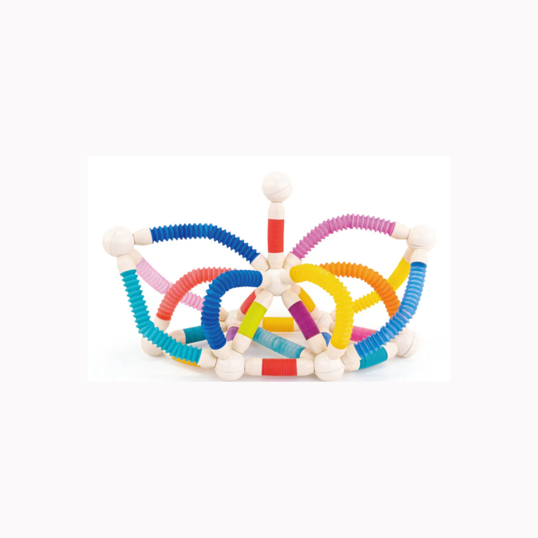 Open Ended FlexiMag - Flexible Telescopic Magnetic Construction Set (36 Pcs)