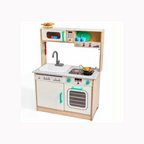 Curious Cub Kitchen Set with Running Water Sink