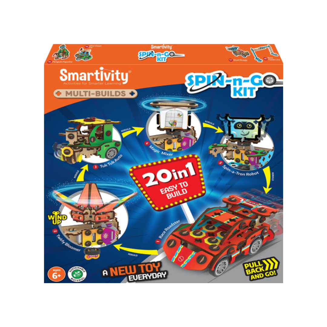 SMATIVITY Multi-Builds Spin-n-Go Kit