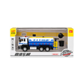 Die-Cast Water Tanker Truck Toy – Pull Back & Light & Sound