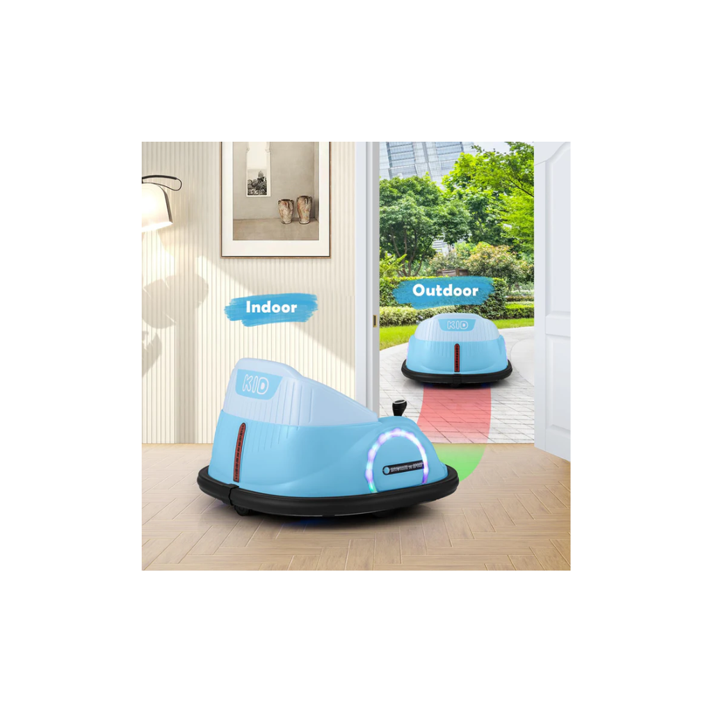 Emorted Bumper Car, 12V Electric Kids Ride on Bumping Car