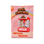 Doll Catcher Mini Claw Machine Toy with Light, Music & Sound – Kids Arcade Game