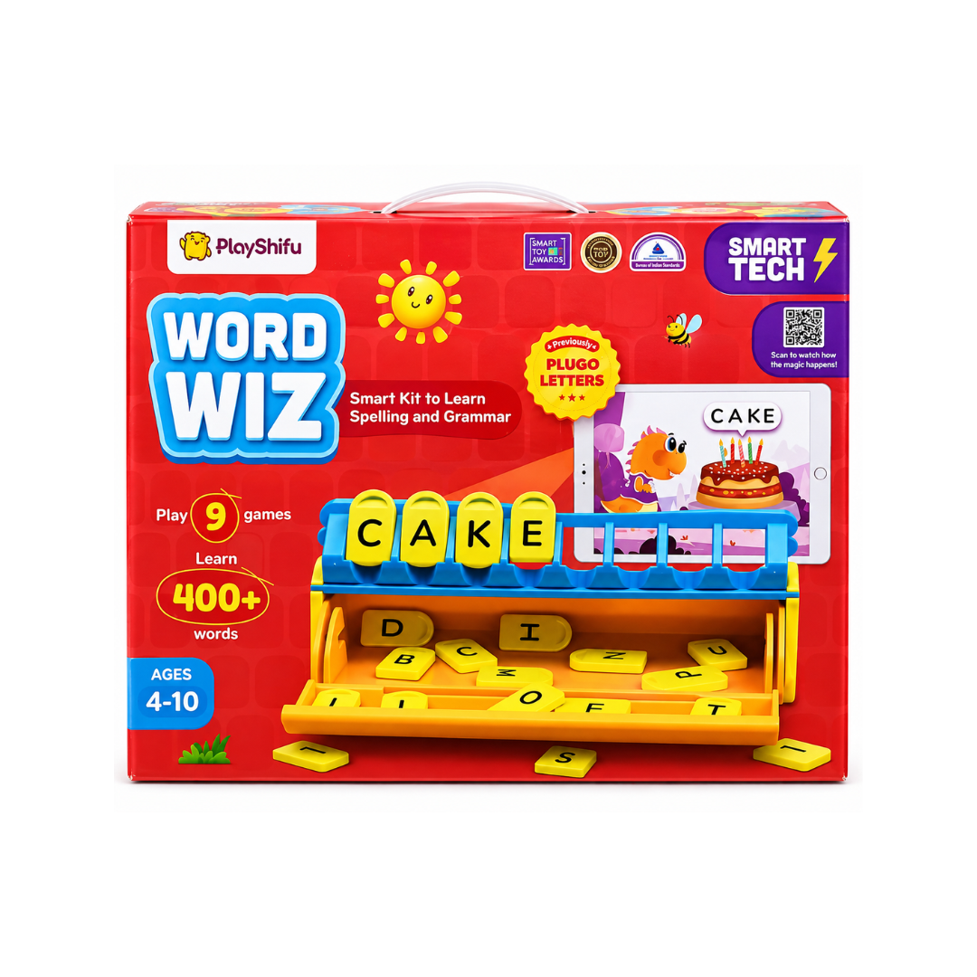 Shifu Plugo Letters Word Wiz  AR-Powered STEM Word Building Kit