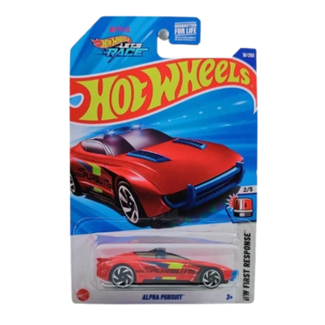 Hot Wheels Imported G Case  Alpha Pursuit Vehicle Exclusive Collection