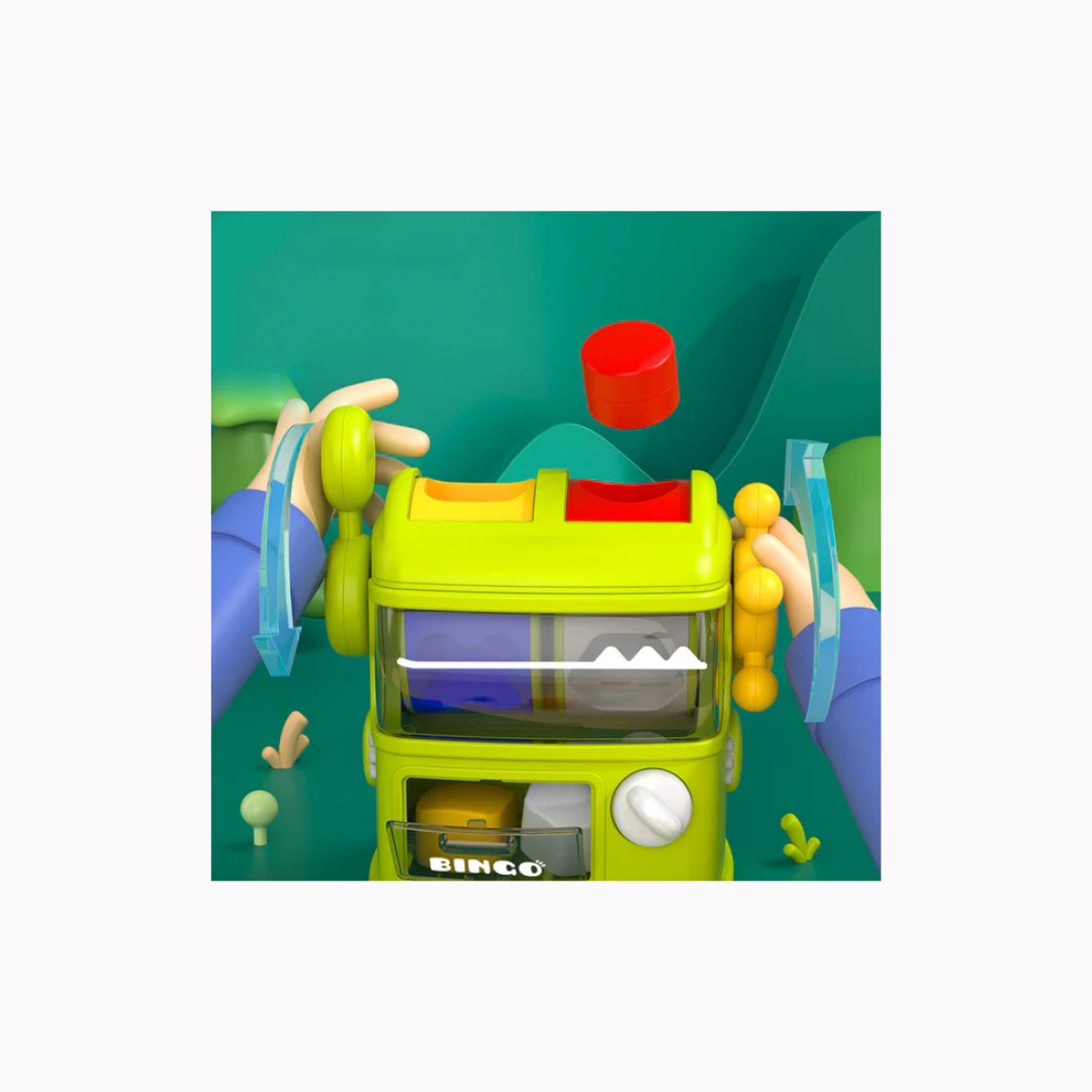 Open Ended Dino Feeder - Montessori Sensory Shape Sorter