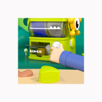Open Ended Dino Feeder - Montessori Sensory Shape Sorter