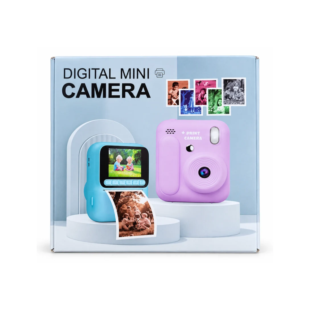 Kids Digital Mini Print Camera – Colour Photo Printing Camera