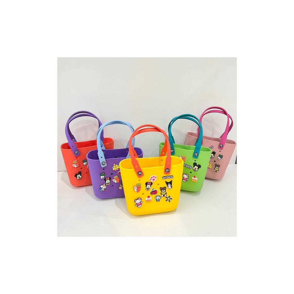 Rainbow Toys Crocs - medium multipurpose beach bag Assorted Color