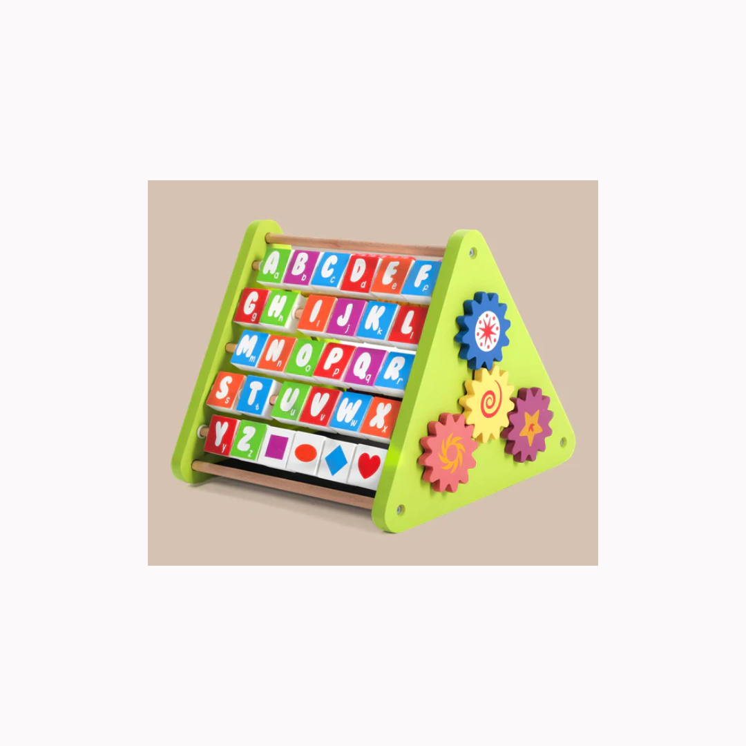 Shumee  Wooden 5-In-1 Activity Triangle - Learning Toy