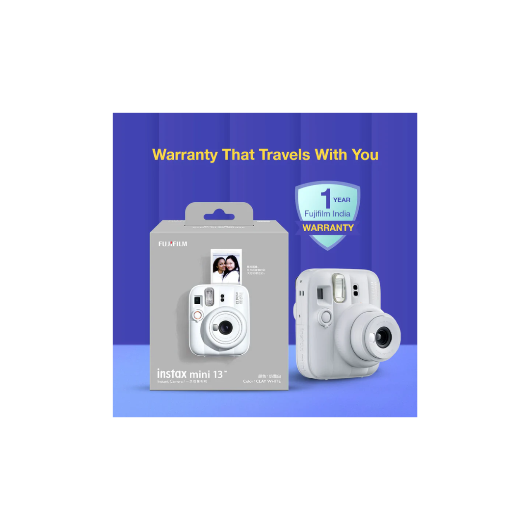 Fujifilm Instax mini 13 Instant Camera White