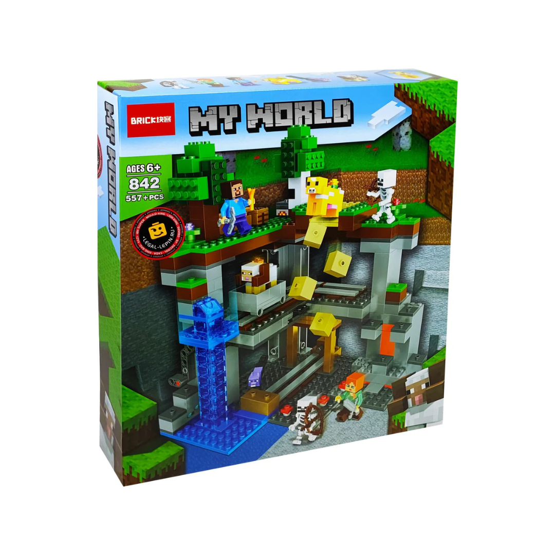 My World Building Blocks 557Pcs 842