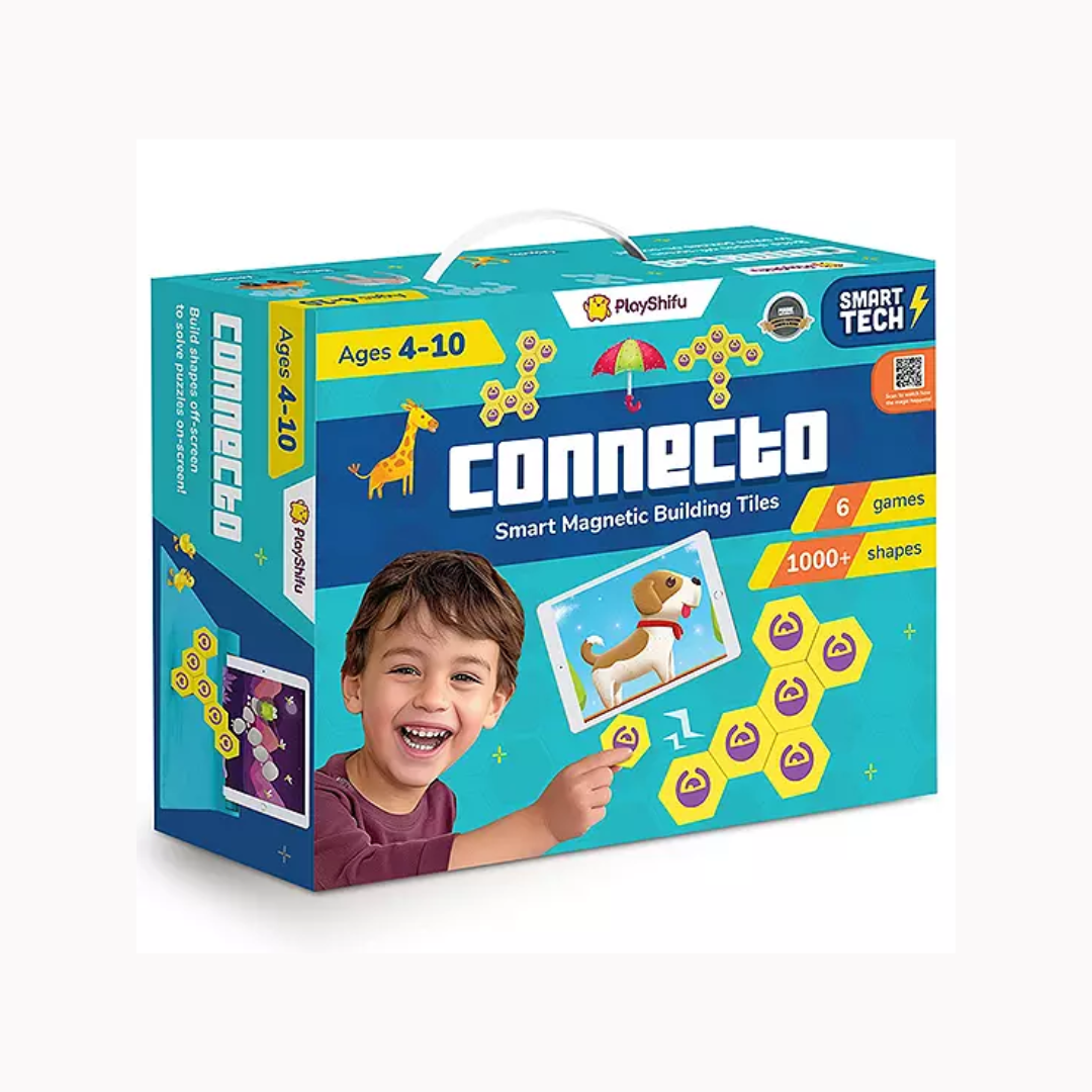 Shifu Plugo Link Cannecto Magnetic Building Blocks Kit With Stem Puzzles