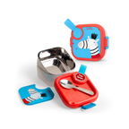 Rabitat Lunchmate Mini Stainless Steel Lunch Box With Spoon - 500 ML Totally Adorable