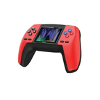 Sameo Kids gear Controller Shaped Handheld Console Built-in 520 Retro Game Red