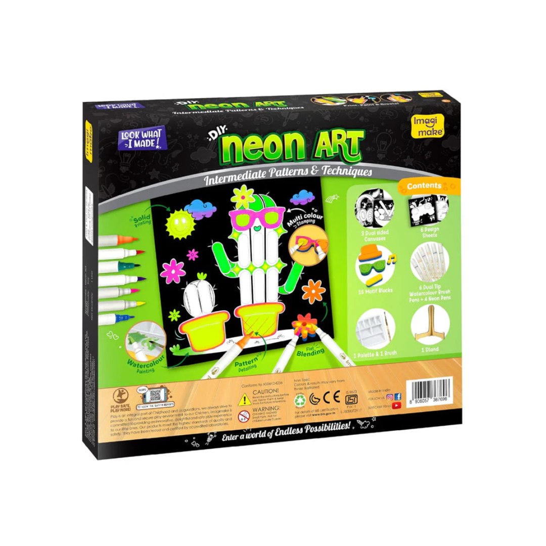 Imagimake DIY Neon Art Kit