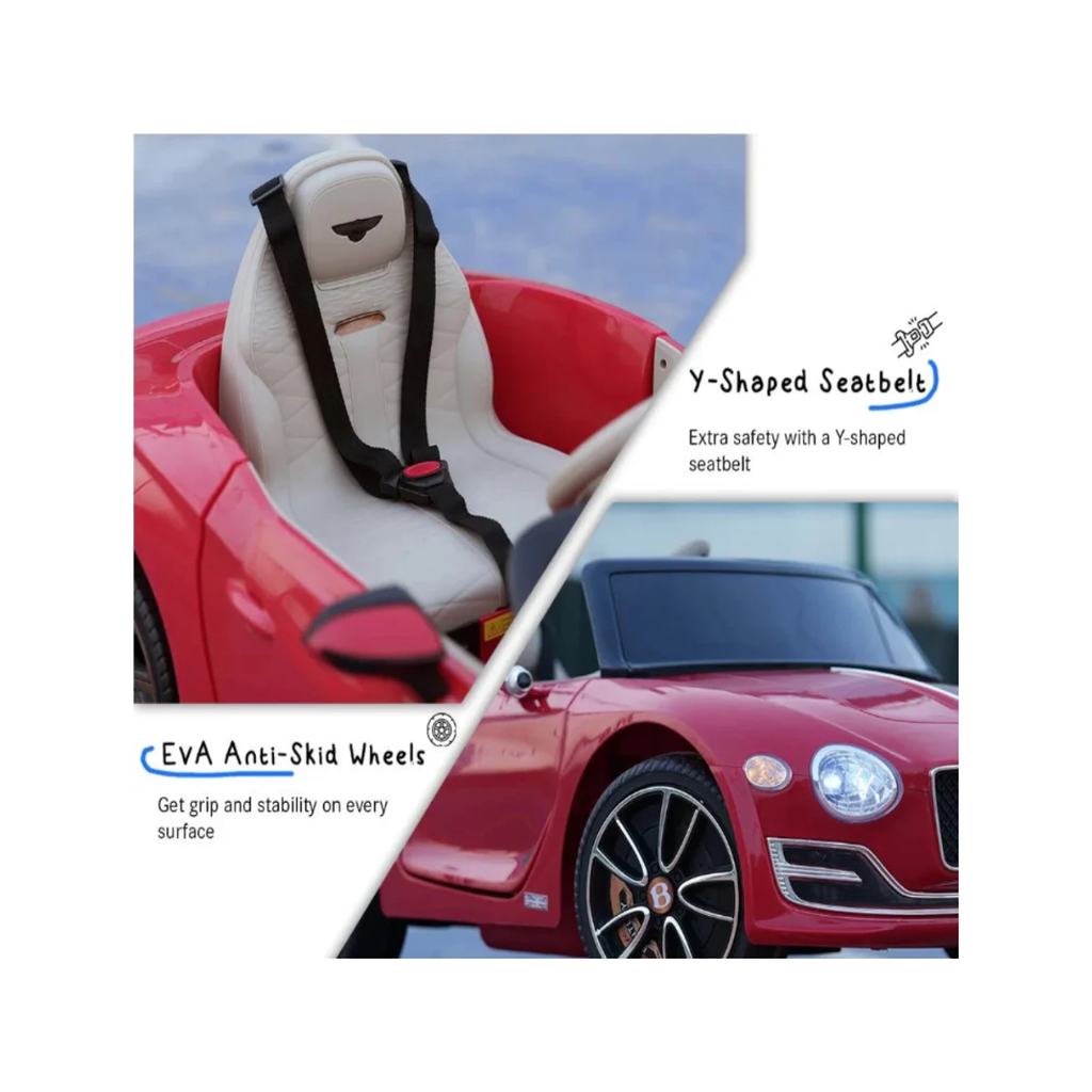 Emotorad Formula Fun BENTLEY EXP12 Ride-On Car for Kids-(Red)