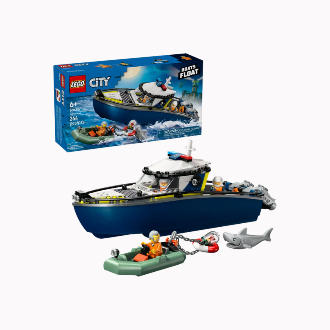 Lego 60456 City Police Boat Chase (264 Pieces)