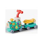 Rainbow Toys Multifunctional -5 in 1 Baby Walker Train Toy with Musical Activity Assorted Color