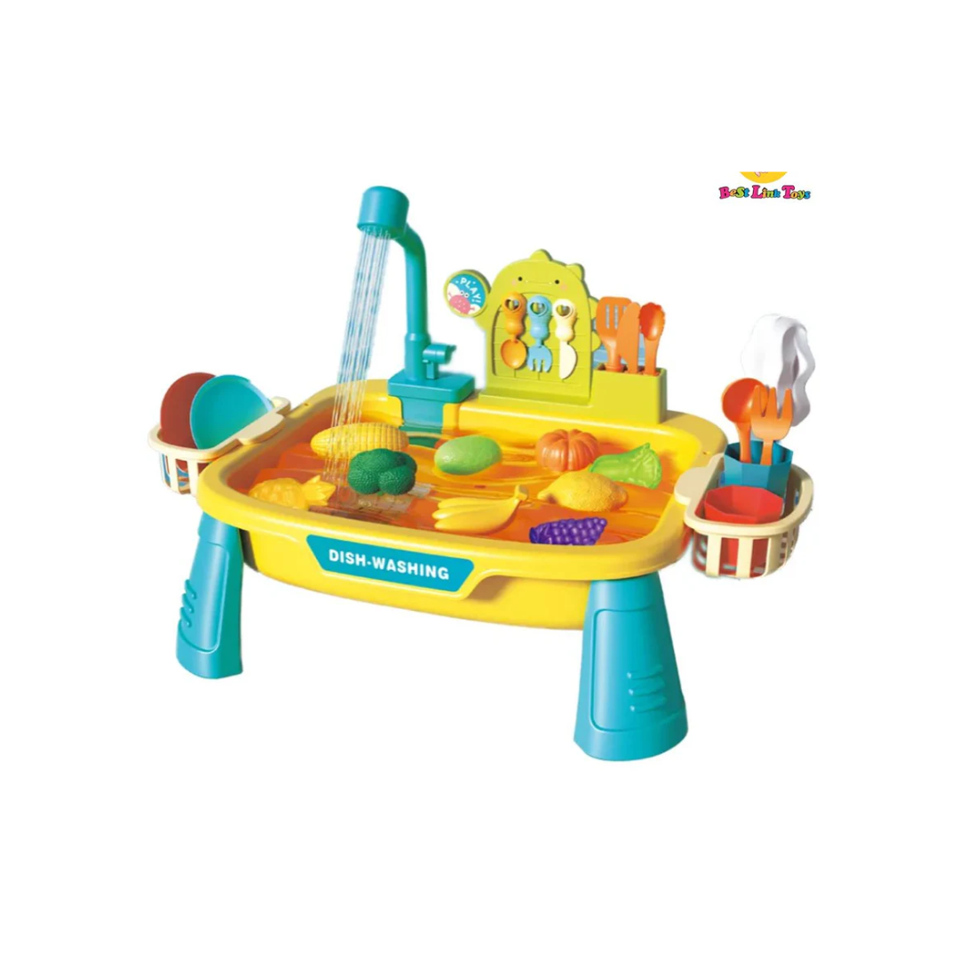 Rainbow Toys Dishwashing Fishing Game Set