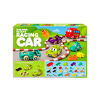 JDLT Racing Car Soft Building Blocks Set – 50 Pcs Vehicle Construction Blocks