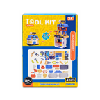 2-in-1 DIY Tool Kit Repair Shop Play Set with 42 Accessories