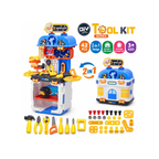 2-in-1 DIY Tool Kit Repair Shop Play Set with 42 Accessories