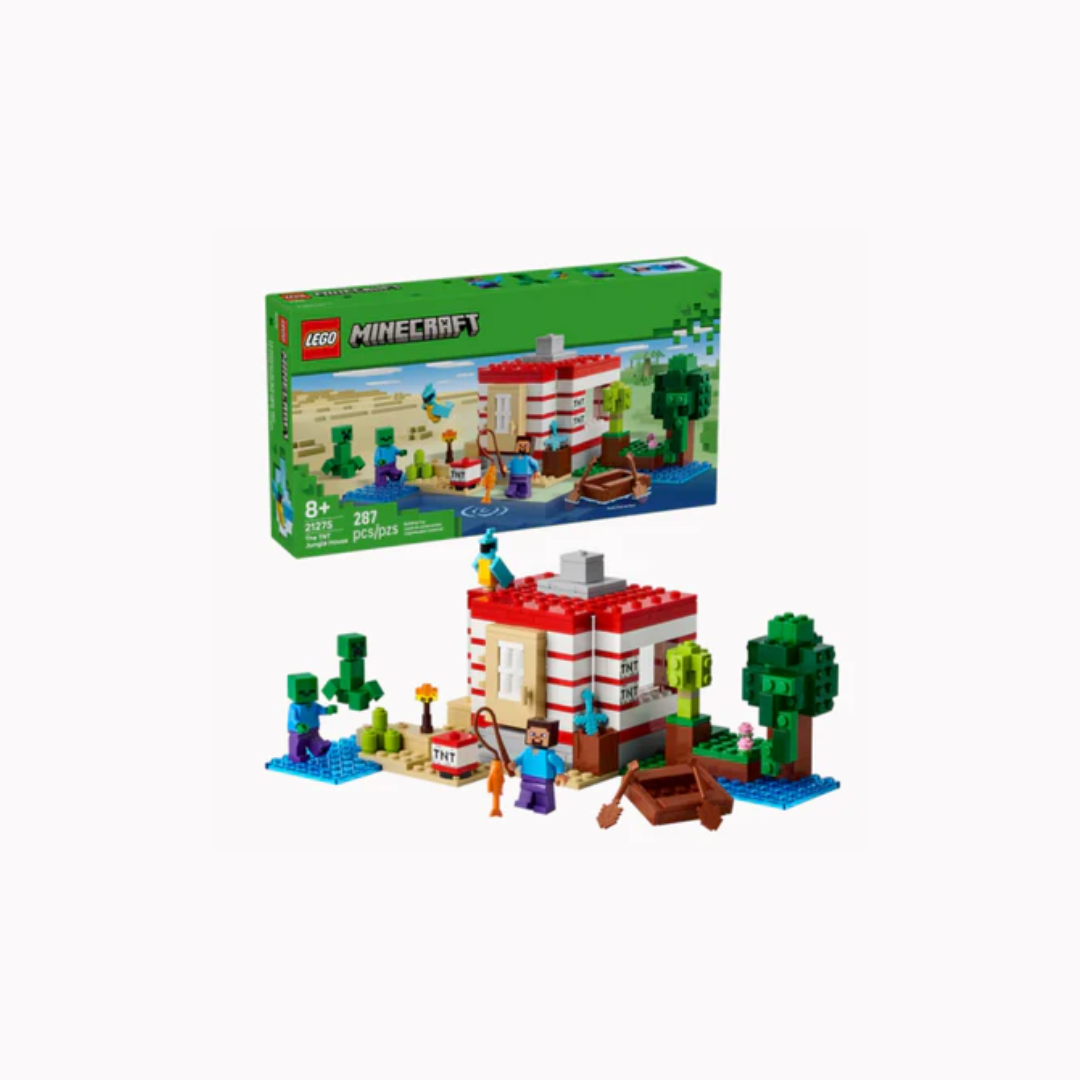 Lego 21275 Minecraft The TNT Jungle House (287 Pieces)