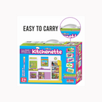 Toymate Kitchen Set for Kids Girls with Pots n Pans and Cooking