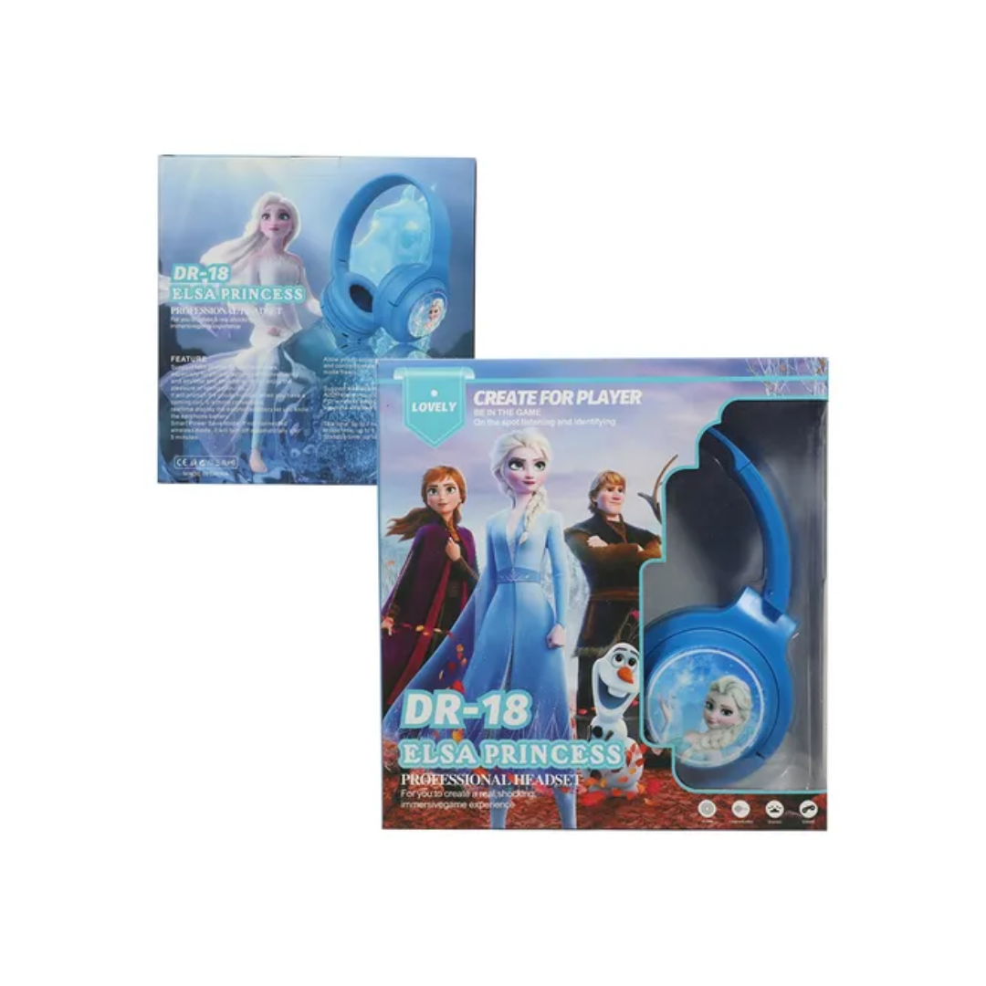 Frozen Elsa & Anna Kids Headphones Princess Headset for Kids