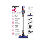 Dyson V8 Absolute Vacuum Cleaner | 115 AW Suction | 40 Min Runtime | De-Tangling Technology