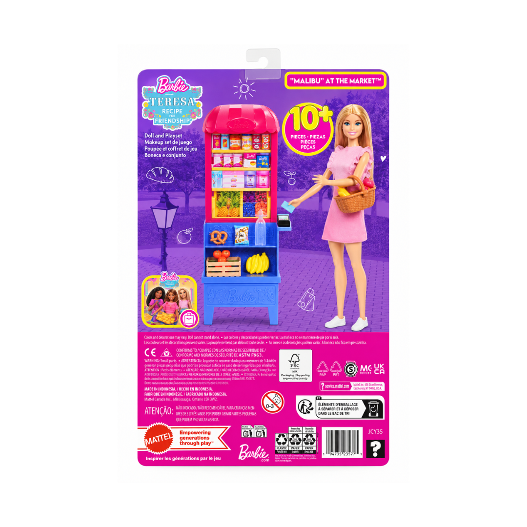 Mattel Barbie Malibu Shopping Playset