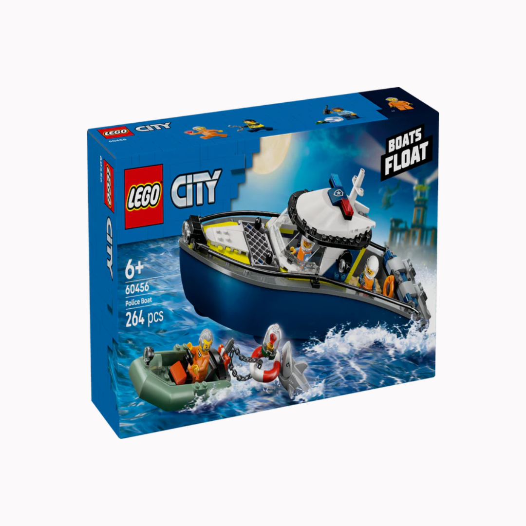 Lego 60456 City Police Boat Chase (264 Pieces)