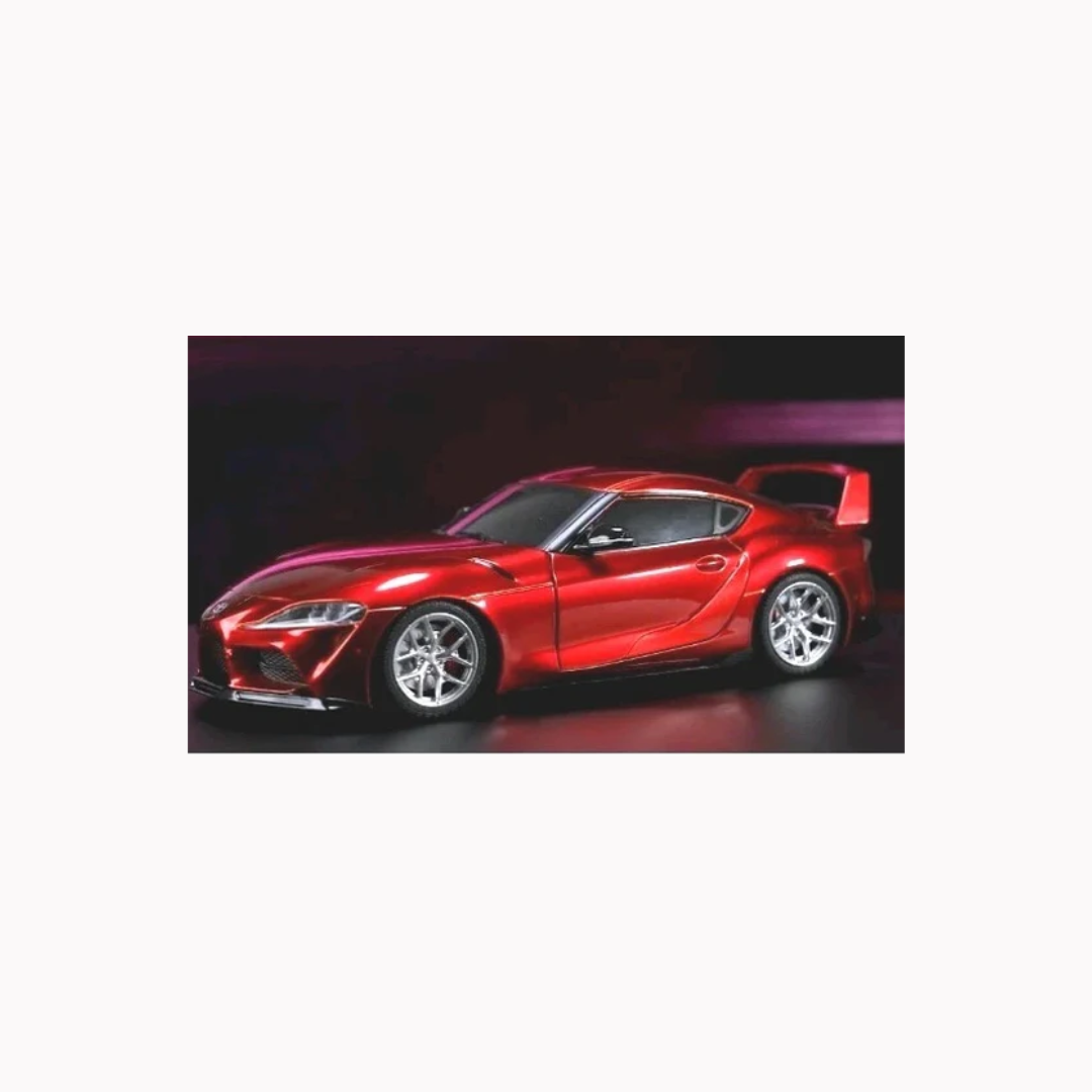 Pink Slips Toyota GR Supra Mk5 Diecast Model 1:18 Metallic Red