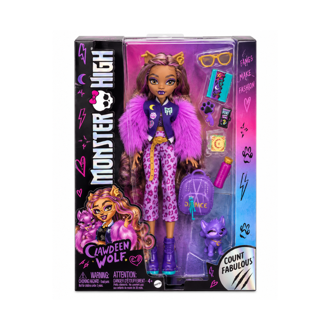 Mattel Monster High Clawdeen Wolf doll