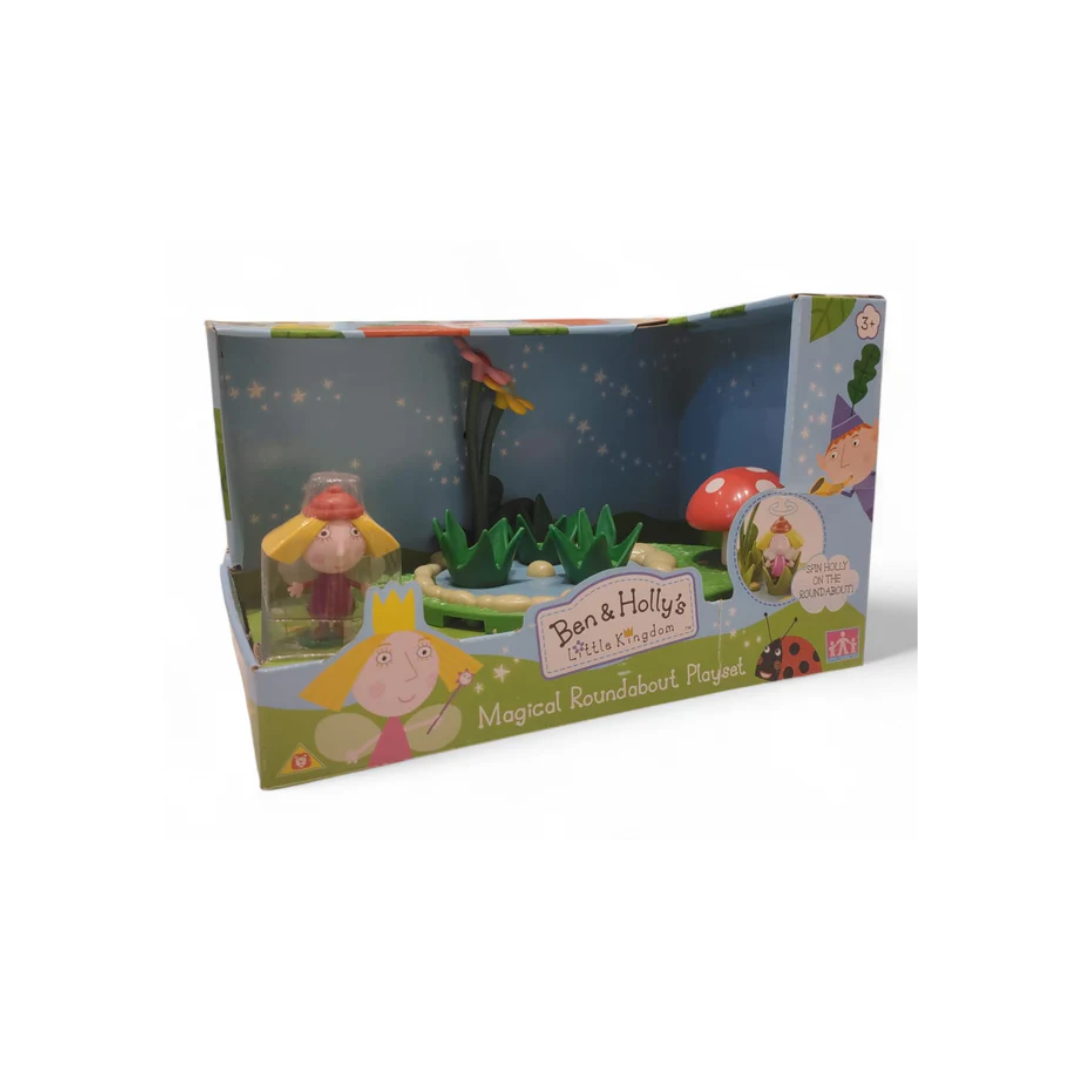 Rainbow Toys Ben & Holly (Magical Roundabout Play Set for Kids)