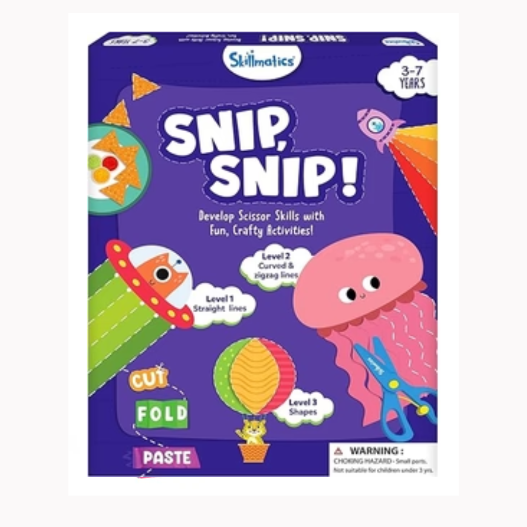 Skillmatics Scissor Skills Activity Book Snip Snip