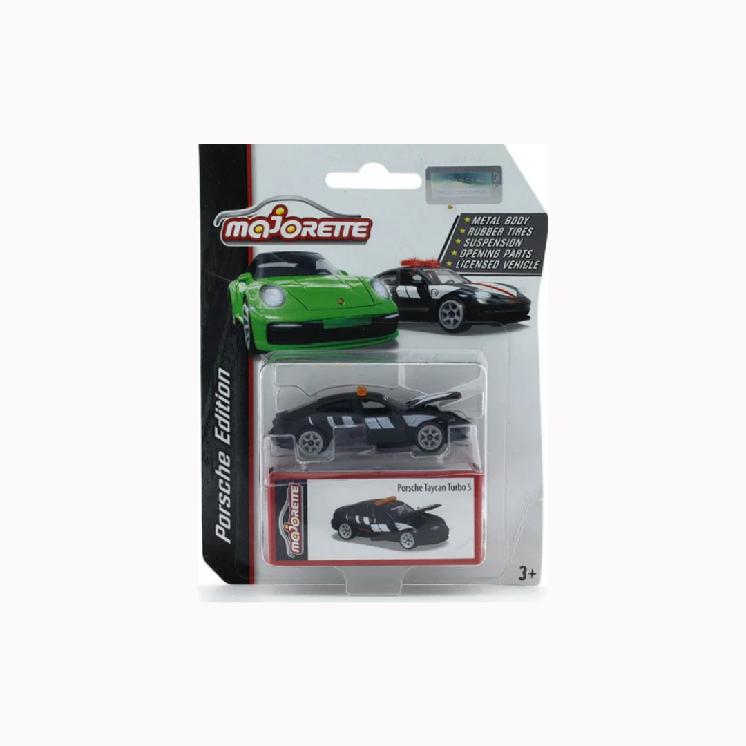 Majorette Porsche Edition Porsche Taycan Turbo S - Black