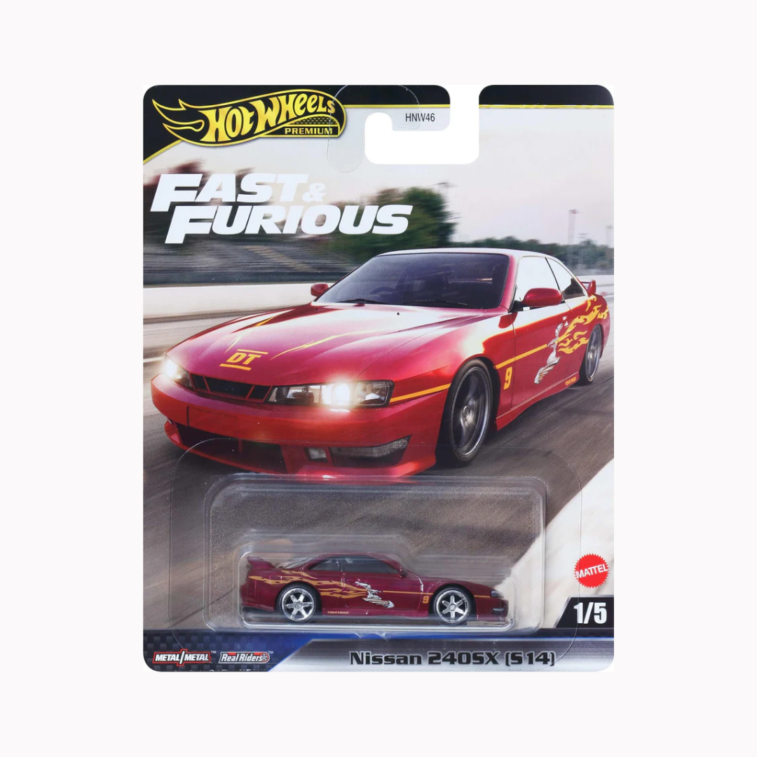 Hot Wheels Premium Fast and Furious Nissan 240SX (S14)