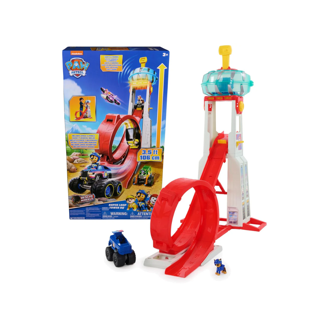 Winmagic Paw Patrol Rescue Wheels Super Loop Tower HQ