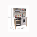 Open Ended Modern Kitchen Set -(12 Accessories included)