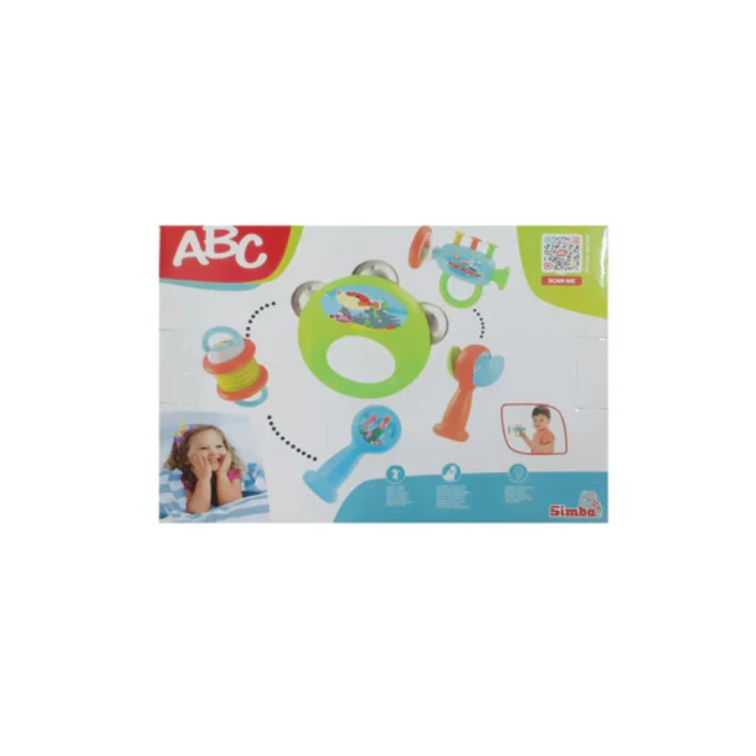 Simba Abc My Music Rattle Set
