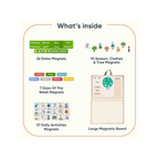 Curious Cub My Daily Magnetic Calendar